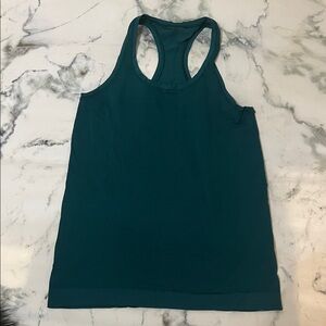 Lululemon Teal Racerback Tank Top